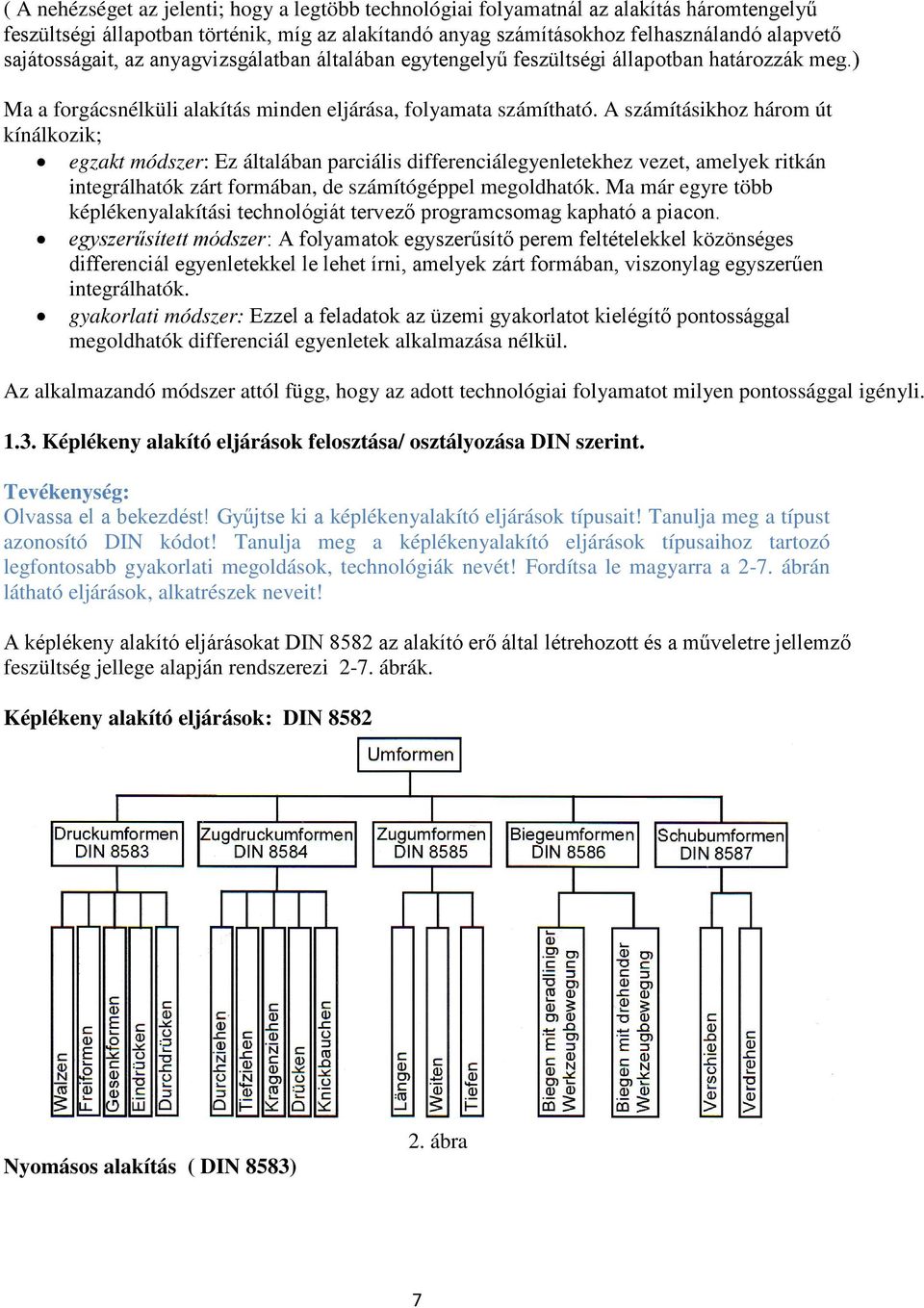 A számításikhoz három út kínálkozik; egzakt módszer: Ez általában parciális differenciálegyenletekhez vezet, amelyek ritkán integrálhatók zárt formában, de számítógéppel megoldhatók.