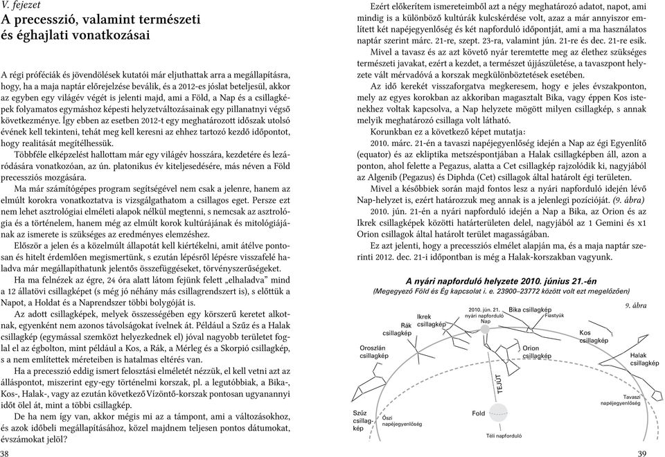 Így ebben az esetben 2012-t egy meghatározott időszak utolsó évének kell tekinteni, tehát meg kell keresni az ehhez tartozó kezdő időpontot, hogy realitását megítélhessük.