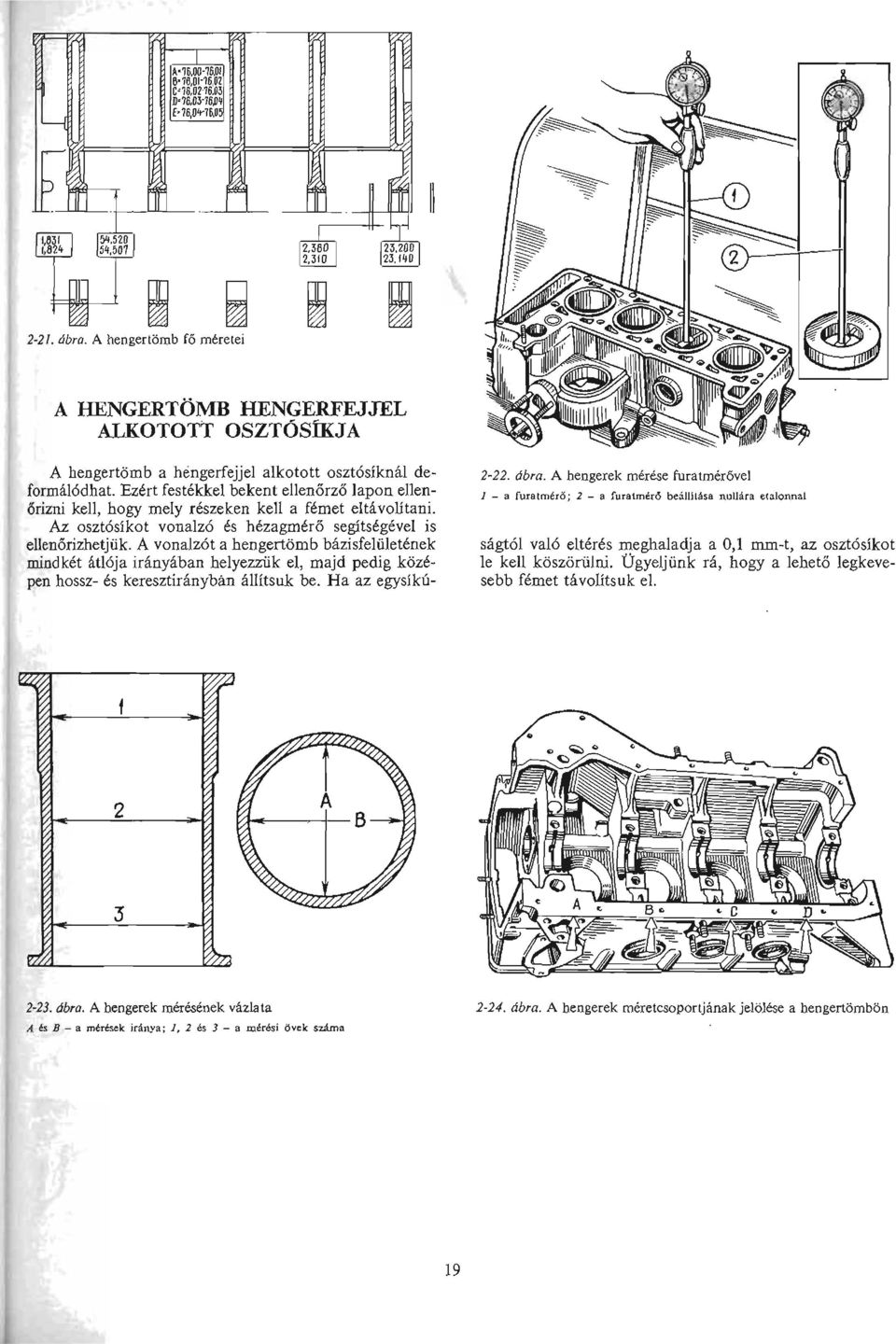 lonnal sagt61 vale elteres meghaladja a 0,1 nun-t, az osztos le kell k6sz6riilni. Ugyeljiink ra, hogy a leheto legke sebb femet tavolitsuk el.