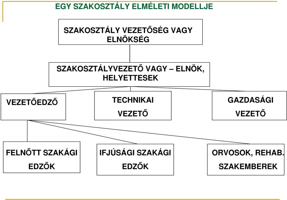 VEZETŐEDZŐ TECHNIKAI VEZETŐ GAZDASÁGI VEZETŐ FELNŐTT