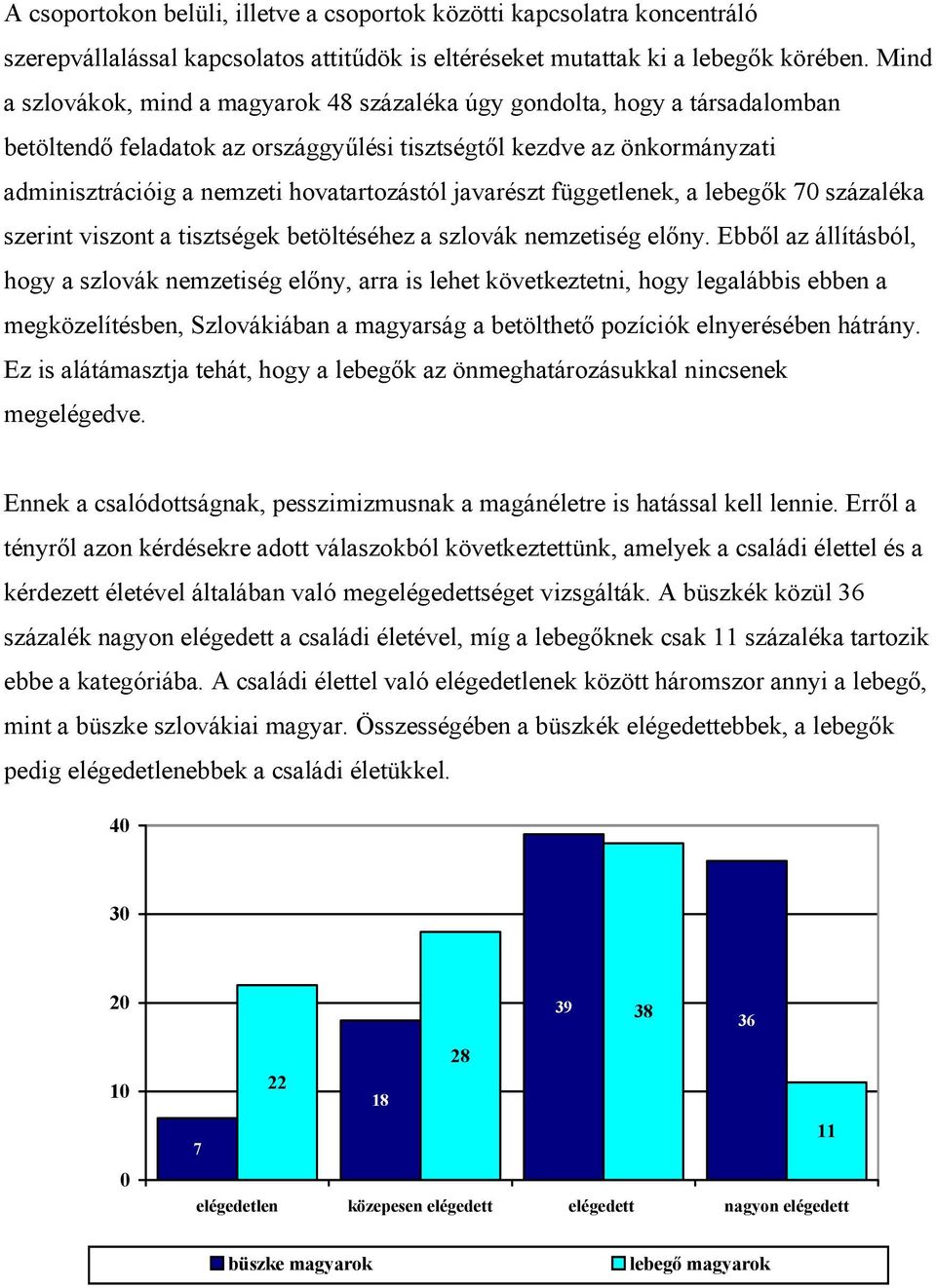 javarészt függetlenek, a lebegők 70 százaléka szerint viszont a tisztségek betöltéséhez a szlovák nemzetiség előny.