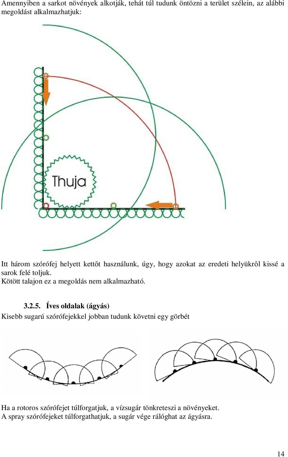 Kötött talajon ez a megoldás nem alkalmazható. 3.2.5.