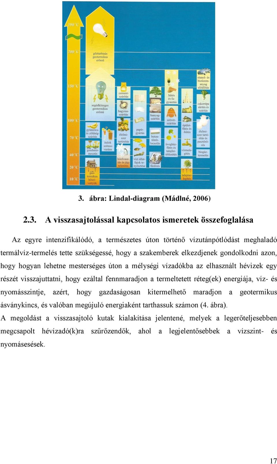 visszajuttatni, hogy ezáltal fennmaradjon a termeltetett réteg(ek) energiája, víz- és nyomásszintje, azért, hogy gazdaságosan kitermelhető maradjon a geotermikus ásványkincs, és valóban