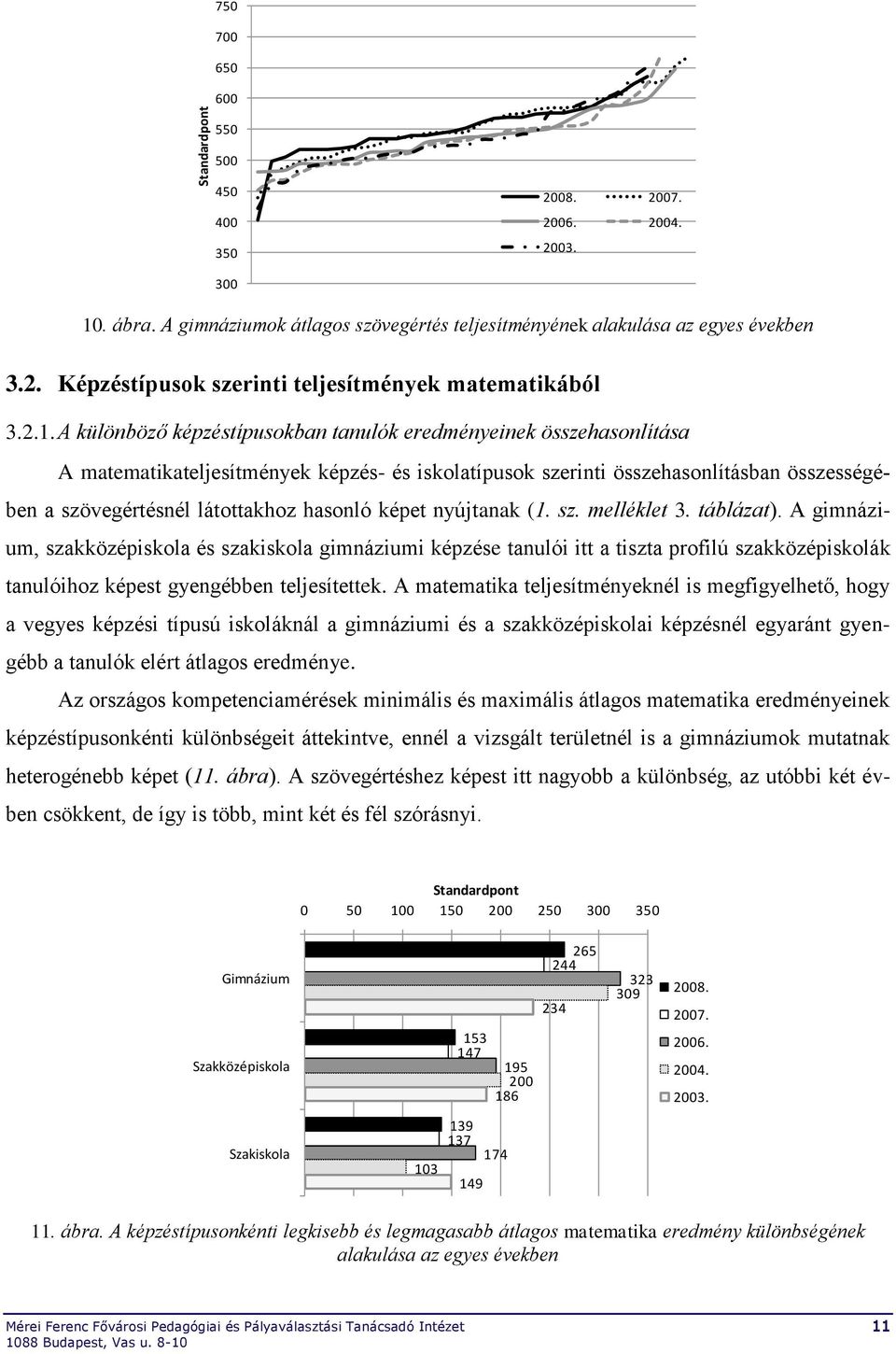 hasonló képet nyújtanak (1. sz. melléklet 3. táblázat).