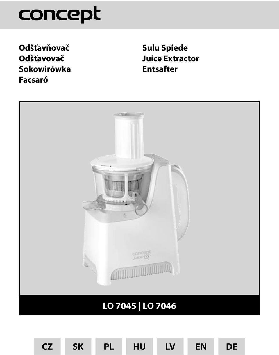 Spiede Juice Extractor