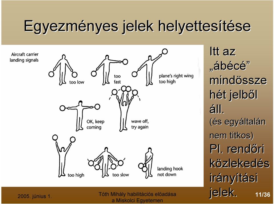 (és s egyáltal ltalán nem titkos) Pl.