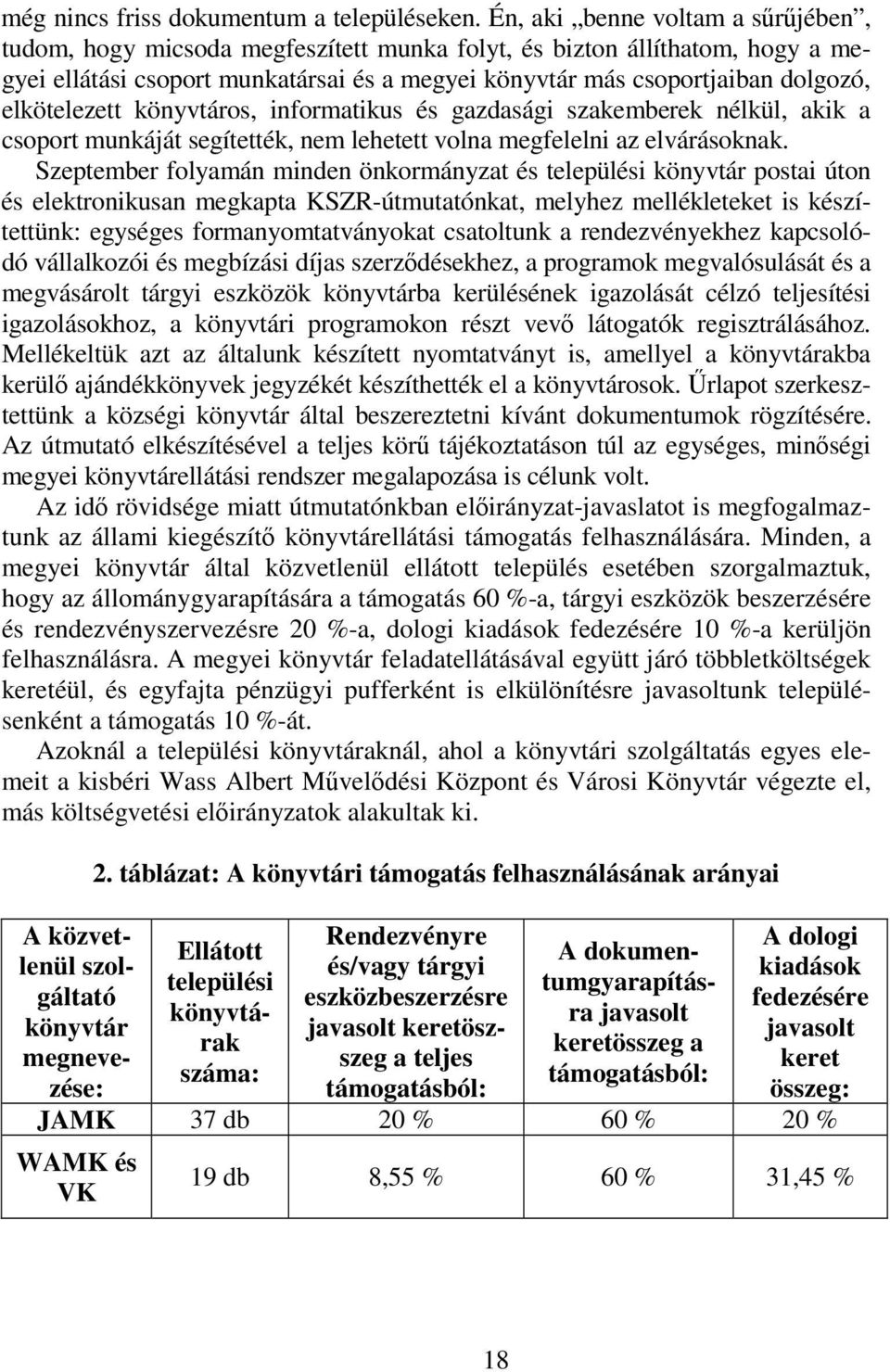 elkötelezett könyvtáros, informatikus és gazdasági szakemberek nélkül, akik a csoport munkáját segítették, nem lehetett volna megfelelni az elvárásoknak.