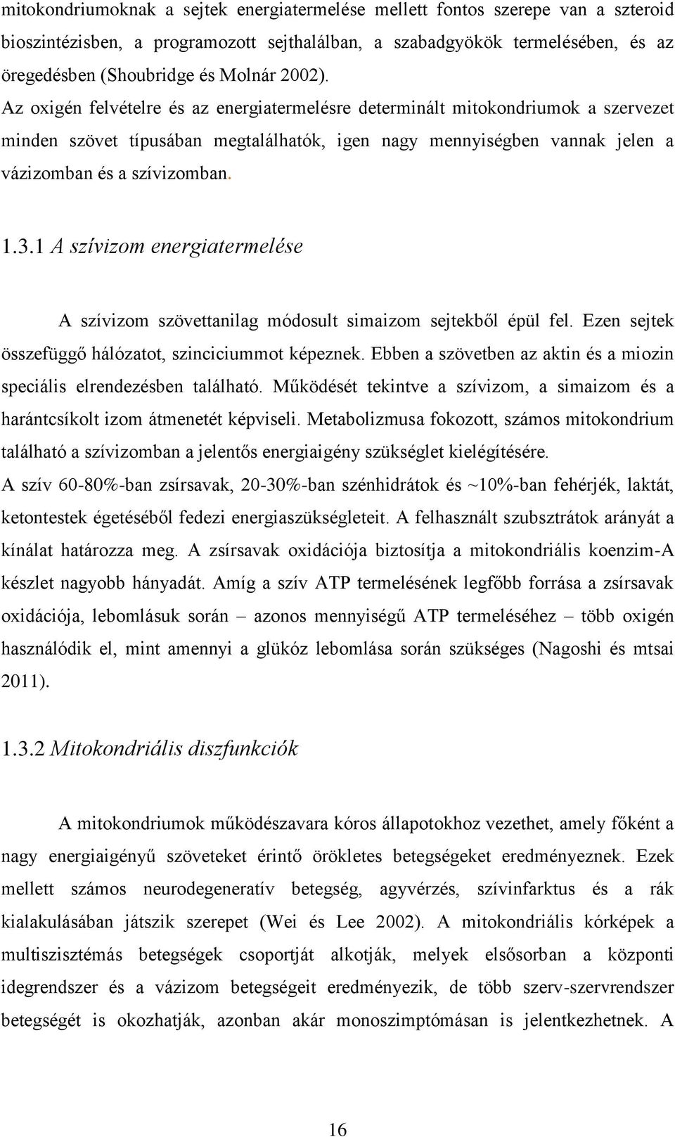 3.1 A szívizom energiatermelése A szívizom szövettanilag módosult simaizom sejtekből épül fel. Ezen sejtek összefüggő hálózatot, szinciciummot képeznek.