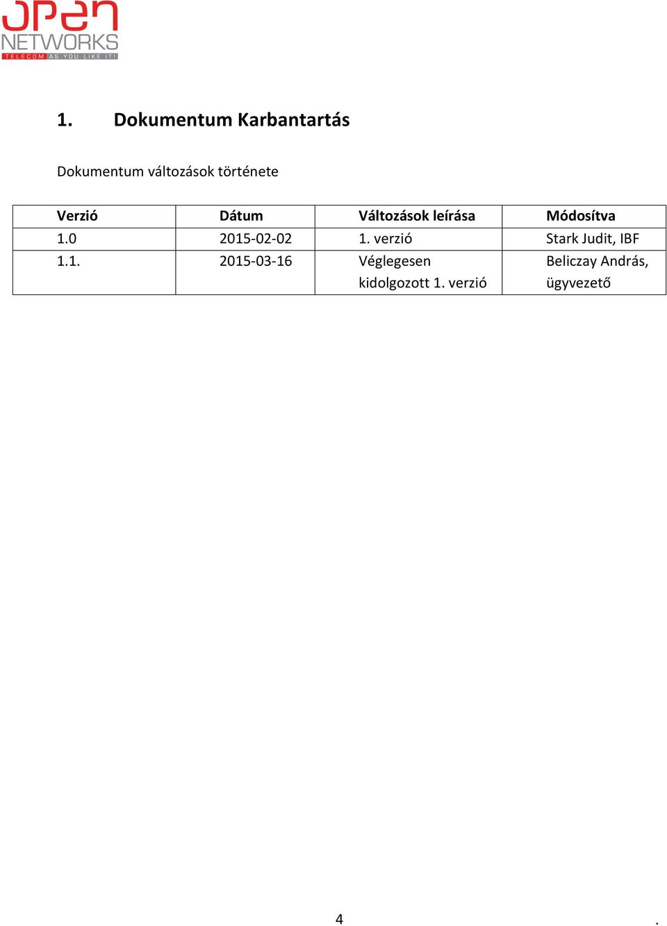 10 2015-02- 02 1 verzió Stark Judit, IBF 11 2015-03-