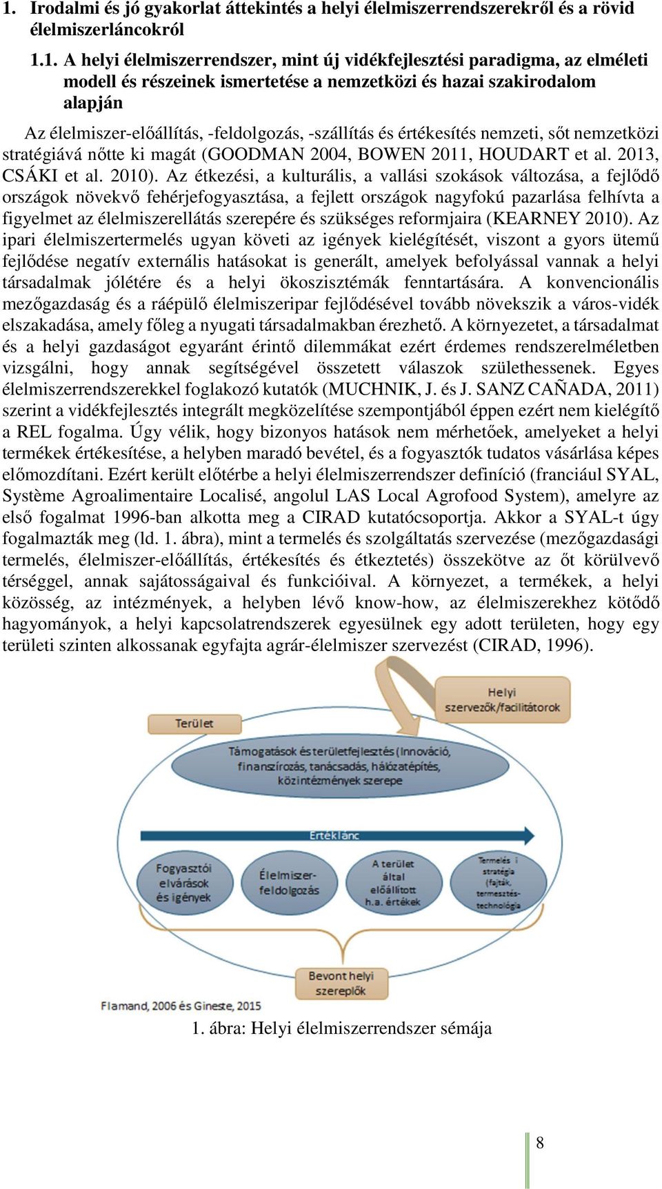 BOWEN 2011, HOUDART et al. 2013, CSÁKI et al. 2010).