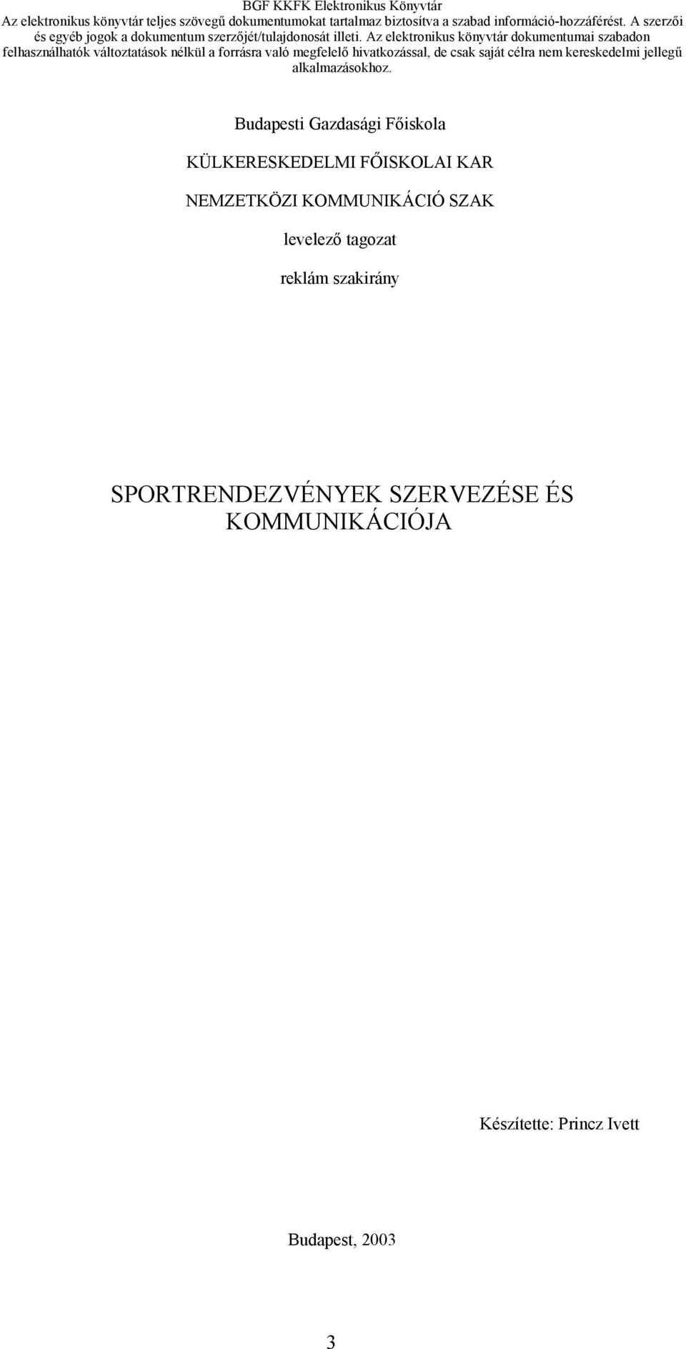 tagozat reklám szakirány SPORTRENDEZVÉNYEK