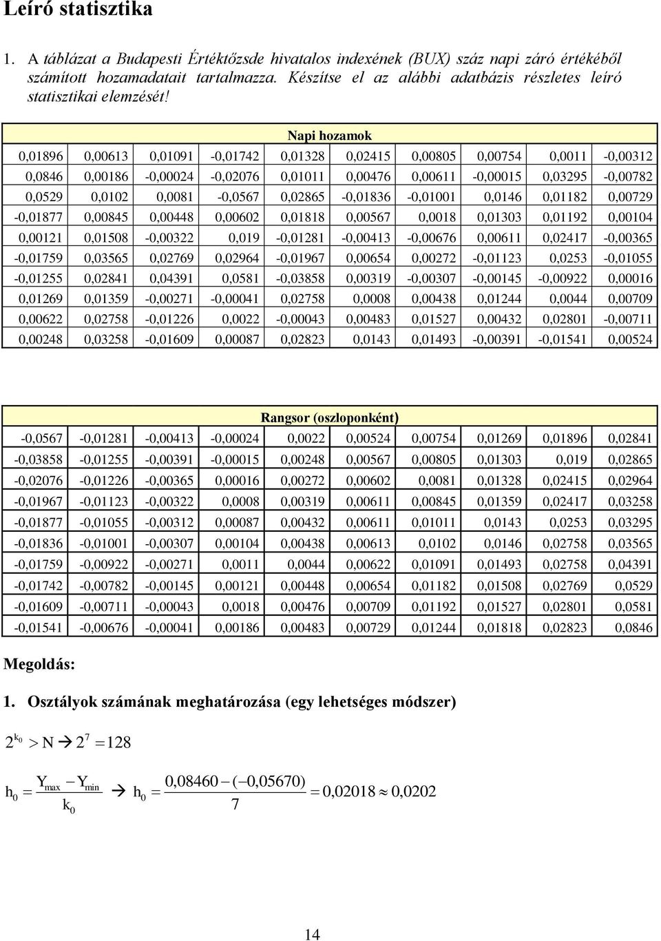 Napi hozamok,896,63,9 -,74,38,45,85,754, -,3,846,86 -,4 -,76,,476,6 -,5,395 -,78,59,,8 -,567,865 -,836 -,,46,8,79 -,877,845,448,6,88,567,8,33,9,4,,58 -,3,9 -,8 -,43 -,676,6,47 -,365