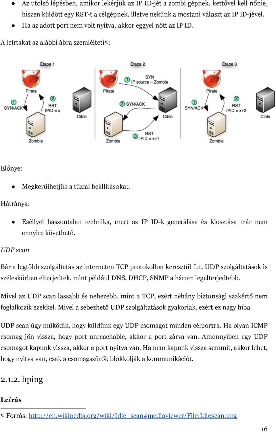 Hátránya: Eséllyel haszontalan technika, t mert az IP ennyire követhető.