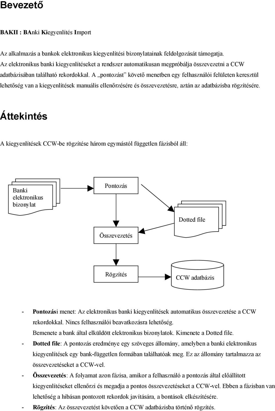 A pontozást követő menetben egy felhasználói felületen keresztül lehetőség van a kiegyenlítések manuális ellenőrzésére és összevezetésre, aztán az adatbázisba rögzítésére.