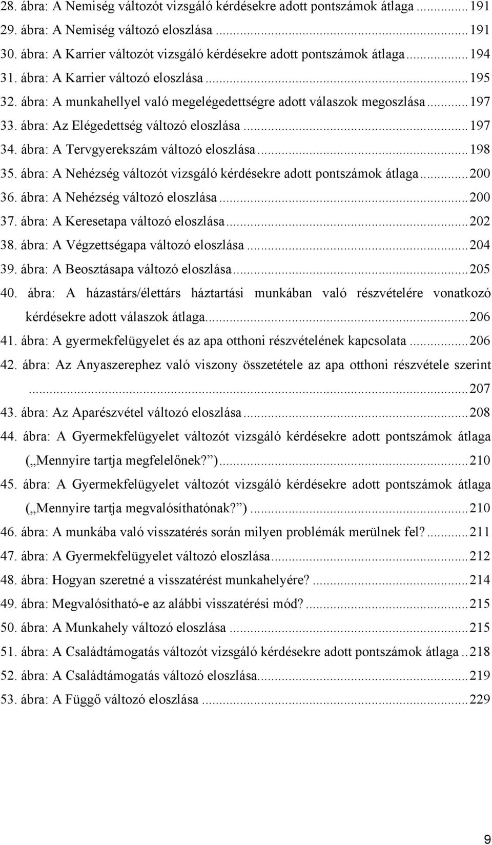 ábra: A Tervgyerekszám változó eloszlása...198 35. ábra: A Nehézség változót vizsgáló kérdésekre adott pontszámok átlaga...200 36. ábra: A Nehézség változó eloszlása...200 37.