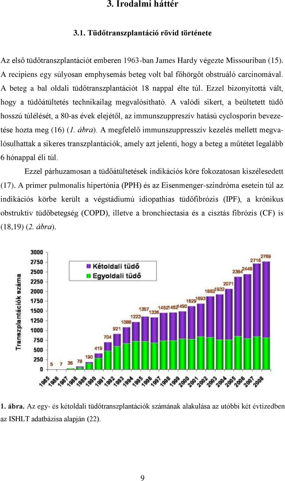 Ezzel bizonyítottá vált, hogy a tüdőátültetés technikailag megvalósítható.