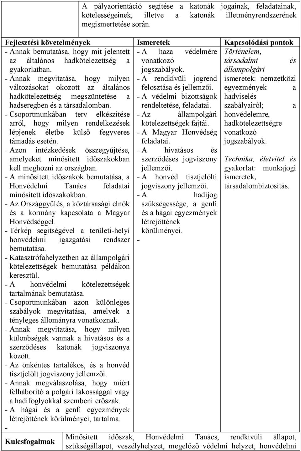 állampolgári Annak megvitatása, hogy milyen A rendkívüli jogrend ismeretek: nemzetközi változásokat okozott az általános felosztása és jellemzői.