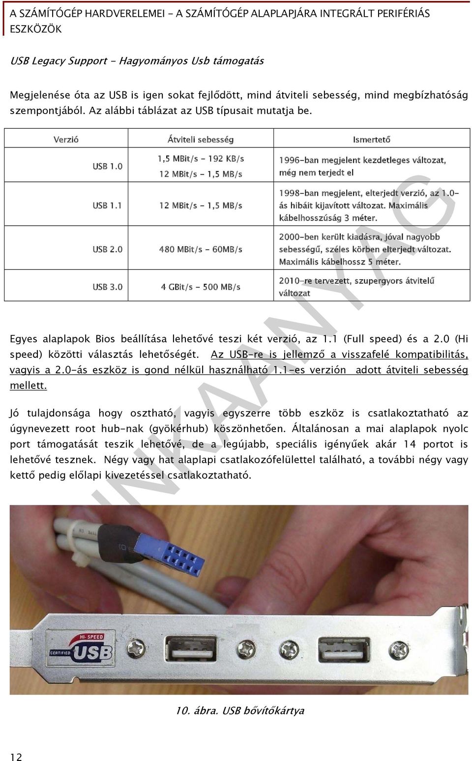 0 12 MBit/s - 1,5 MB/s 480 MBit/s - 60MB/s 4 GBit/s - 500 MB/s 1996-ban megjelent kezdetleges változat, még nem terjedt el 1998-ban megjelent, elterjedt verzió, az 1.0- ás hibáit kijavított változat.