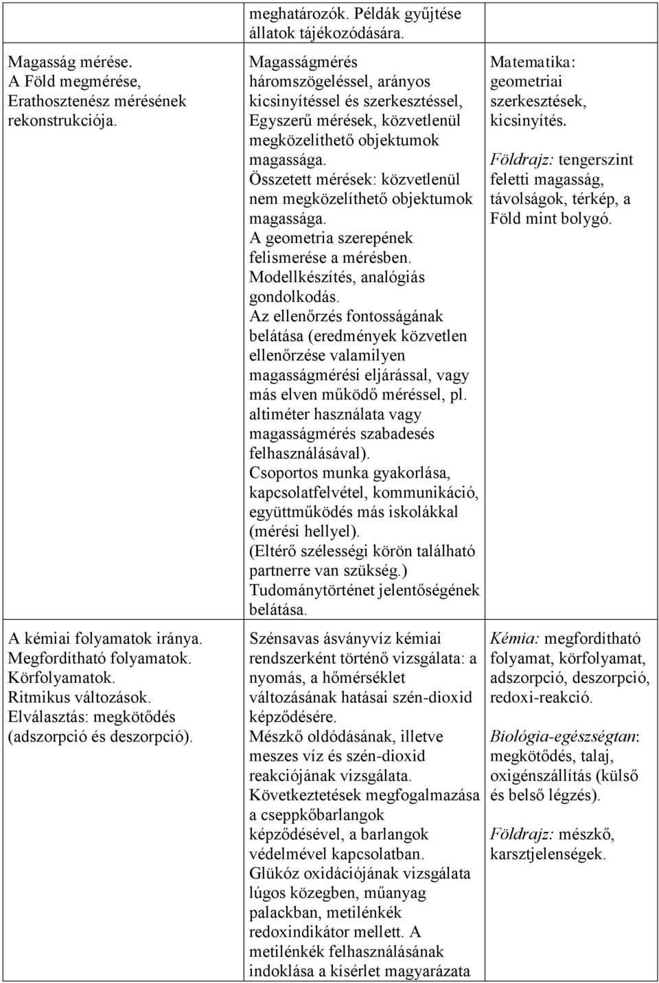 Magasságmérés háromszögeléssel, arányos kicsinyítéssel és szerkesztéssel, Egyszerű mérések, közvetlenül megközelíthető objektumok magassága.