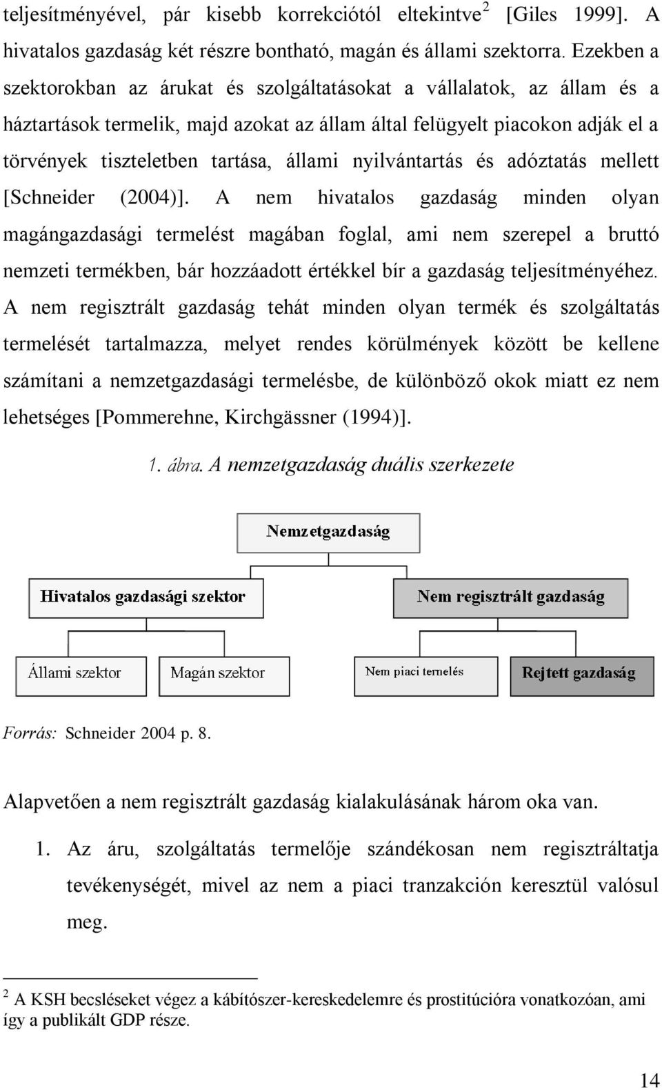nyilvántartás és adóztatás mellett [Schneider (2004)].