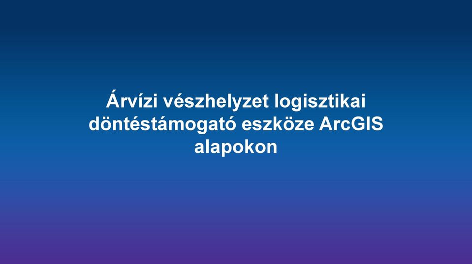 logisztikai