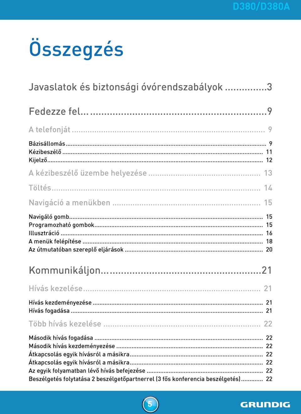 ..21 Hívás kezelése... 21 Hívás kezdeményezése... 21 Hívás fogadása... 21 Több hívás kezelése... 22 Második hívás fogadása... 22 Második hívás kezdeményezése.