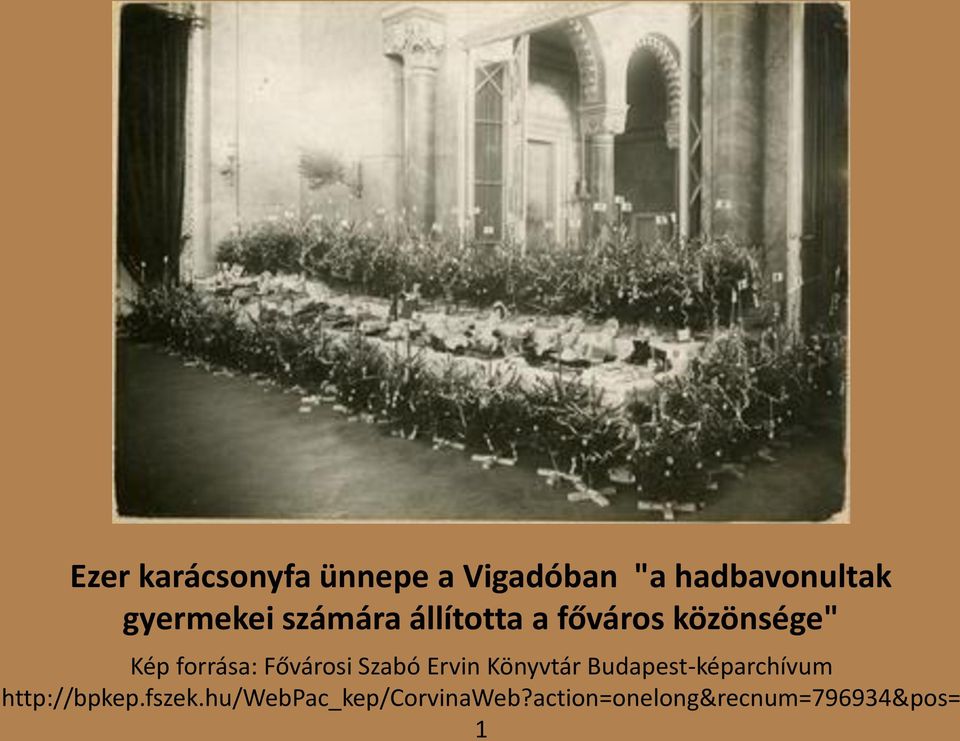 Fővárosi Szabó Ervin Könyvtár Budapest-képarchívum