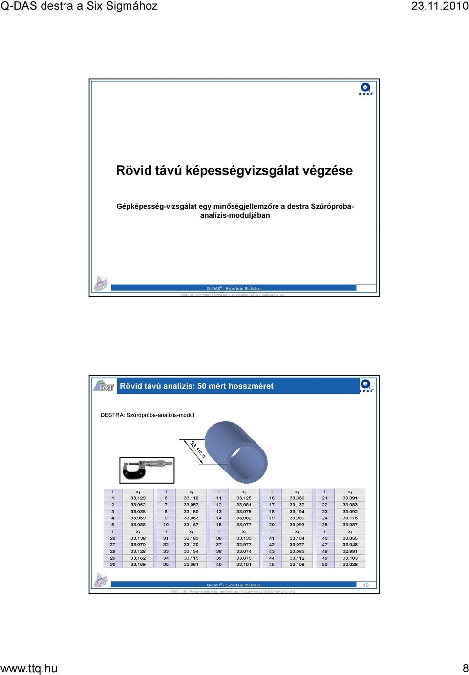 ppt > Copyright Q-DAS GmbH & Co.