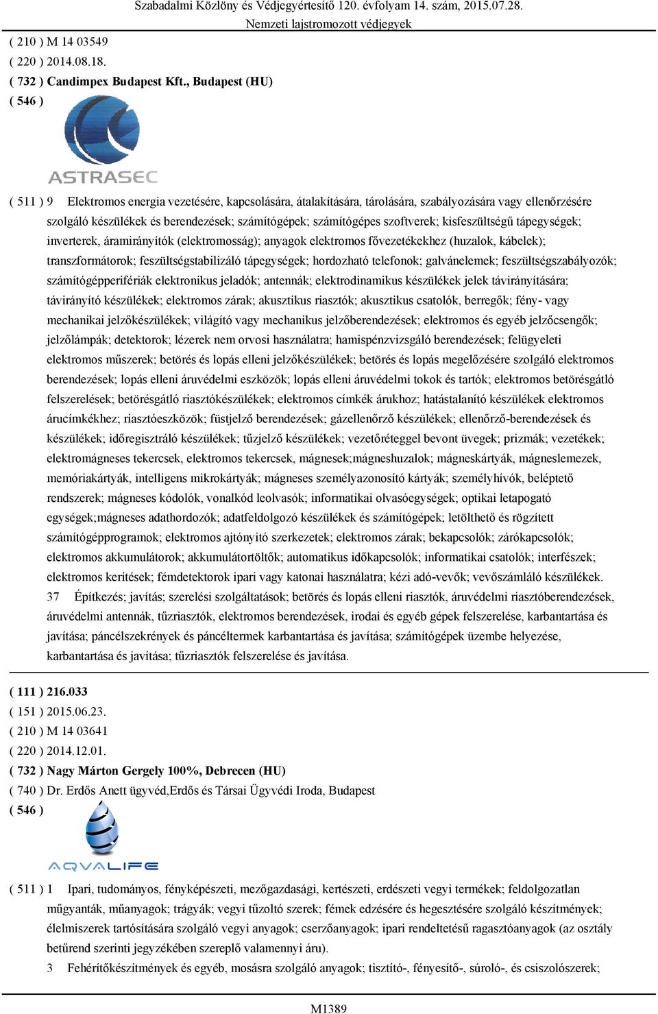 szoftverek; kisfeszültségű tápegységek; inverterek, áramirányítók (elektromosság); anyagok elektromos fővezetékekhez (huzalok, kábelek); transzformátorok; feszültségstabilizáló tápegységek;