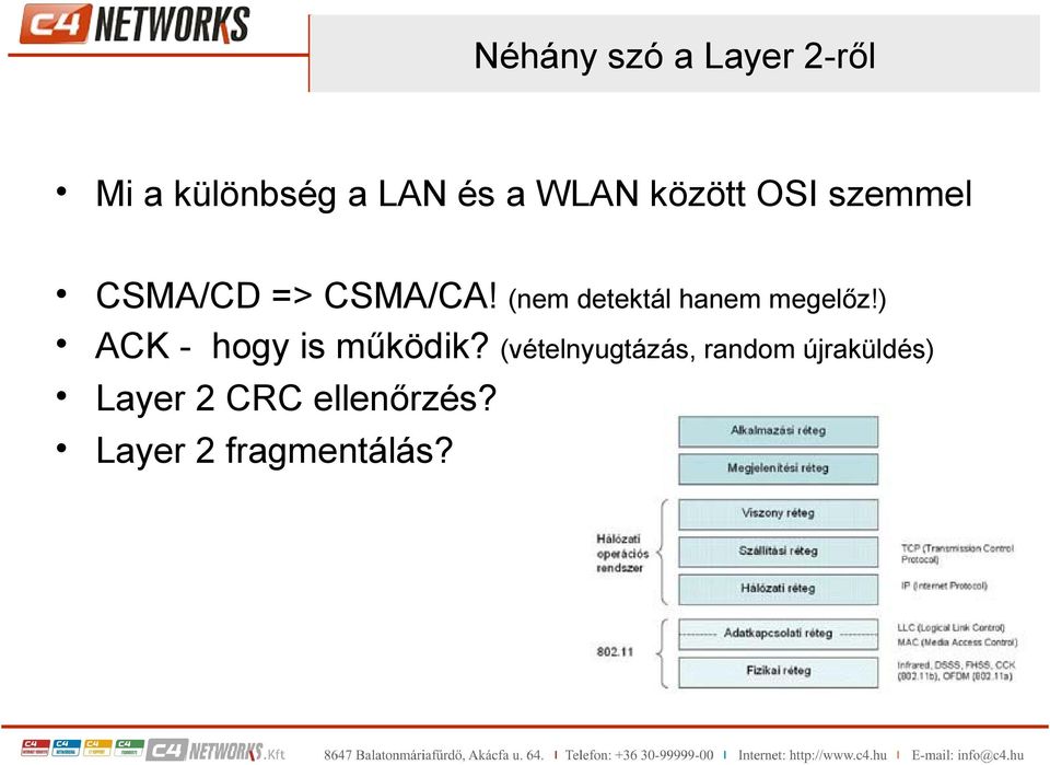 (nem detektál hanem megelőz!) ACK - hogy is működik?