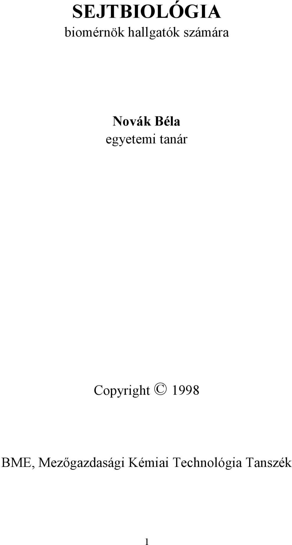 tanár Copyright 1998 BME,