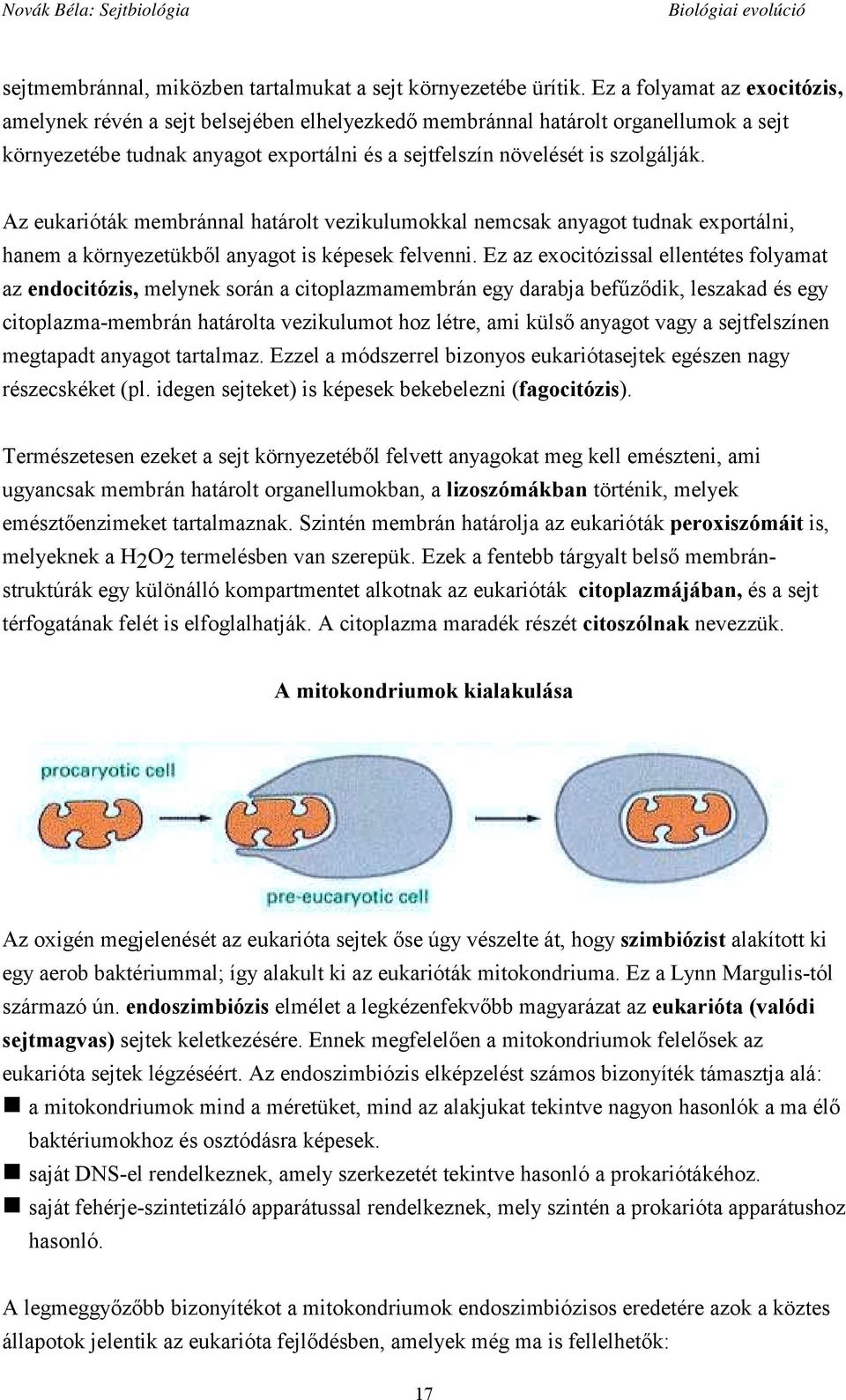 Az eukarióták membránnal határolt vezikulumokkal nemcsak anyagot tudnak exportálni, hanem a környezetükből anyagot is képesek felvenni.