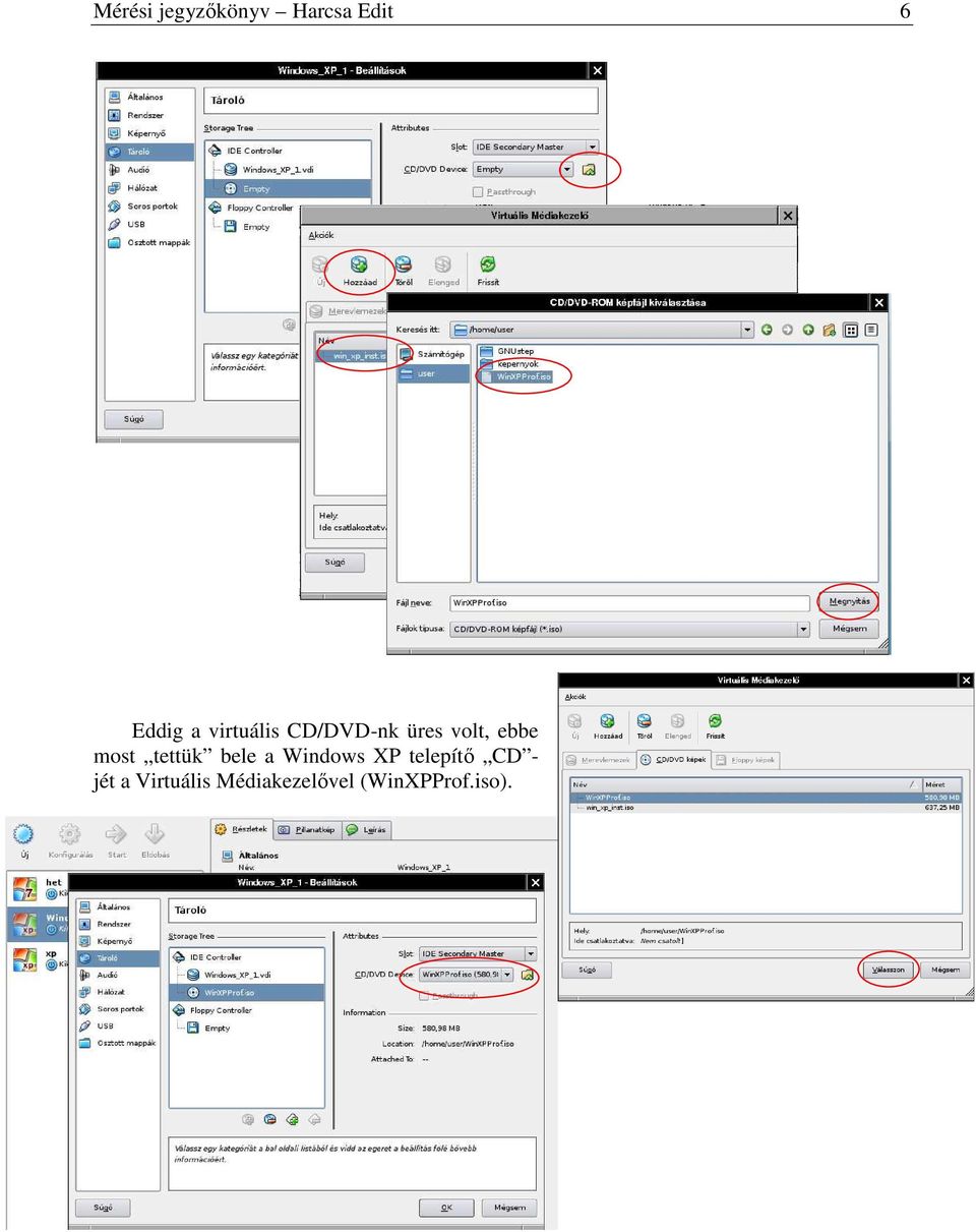 Windows XP telepítı CD - jét a