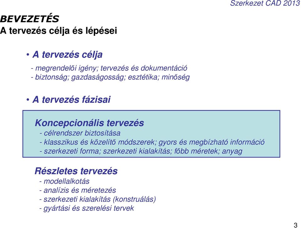 megbízható információ - klasszikus és közelítő módszerek; gyors és megbízható információ szerkezeti forma; szerkezeti kialakítás; főbb méretek; anyag - szerkezeti