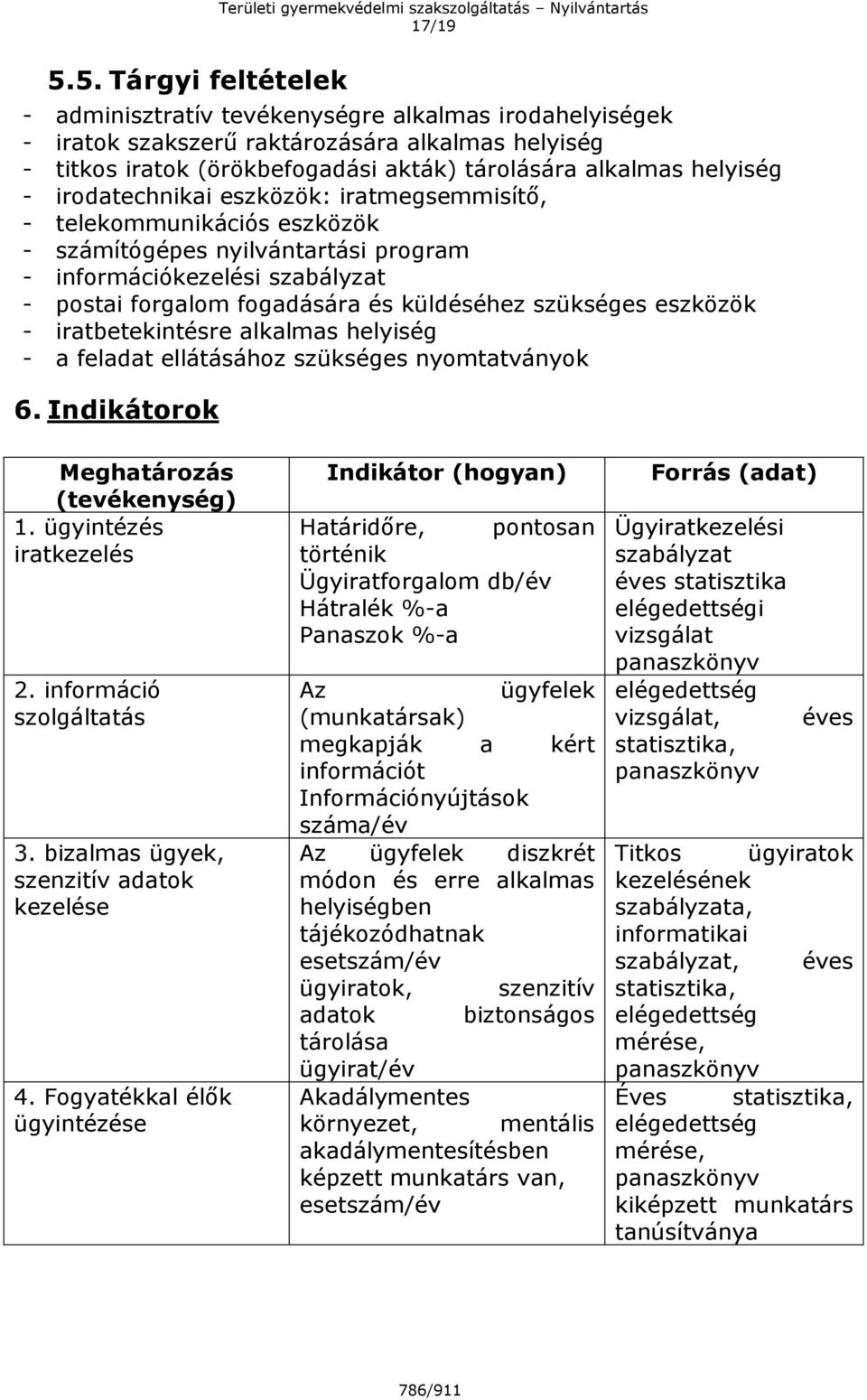 irodatechnikai eszközök: iratmegsemmisítő, - telekommunikációs eszközök - számítógépes nyilvántartási program - információkezelési szabályzat - postai forgalom fogadására és küldéséhez szükséges