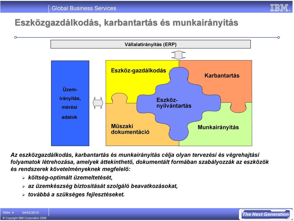 végrehajtási folyamatok létrehozása, amelyek áttekinthető, dokumentált formában szabályozzák az eszközök és rendszerek követelményeknek