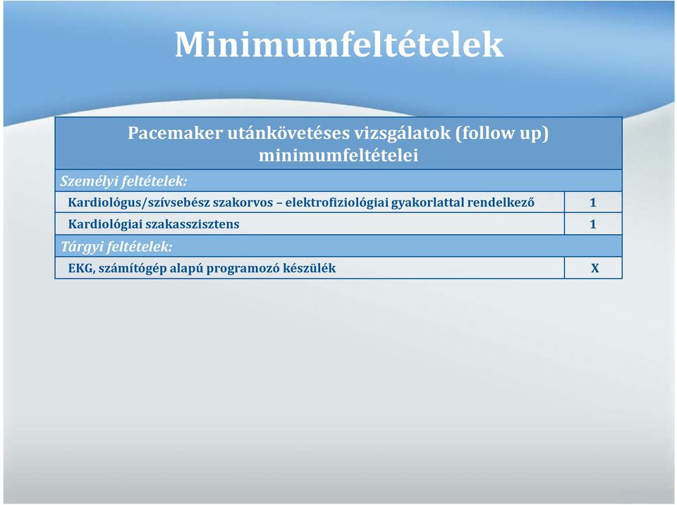 Kardiológus/szívsebész szakorvos elektrofiziológiai gyakorlattal