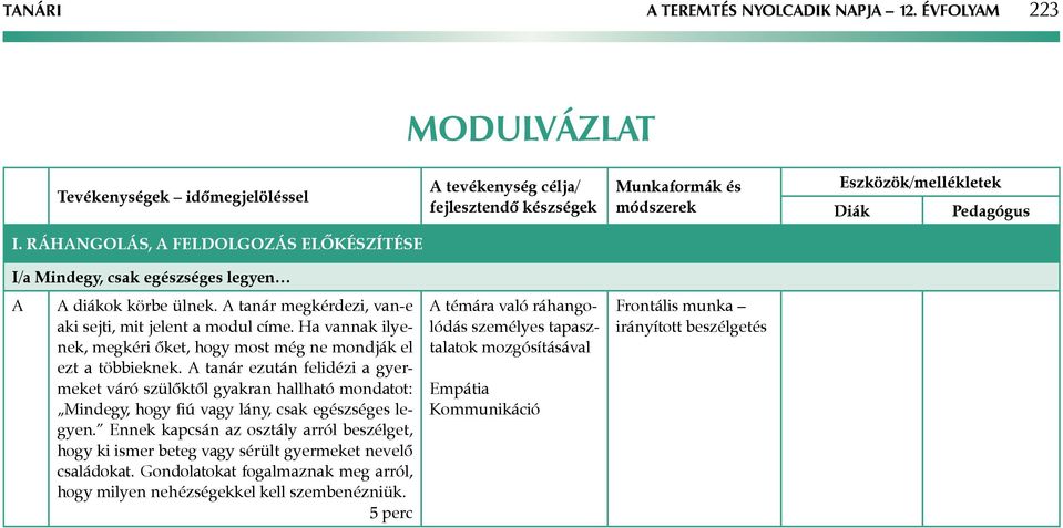 Ha vannak ilyenek, megkéri őket, hogy most még ne mondják el ezt a többieknek.