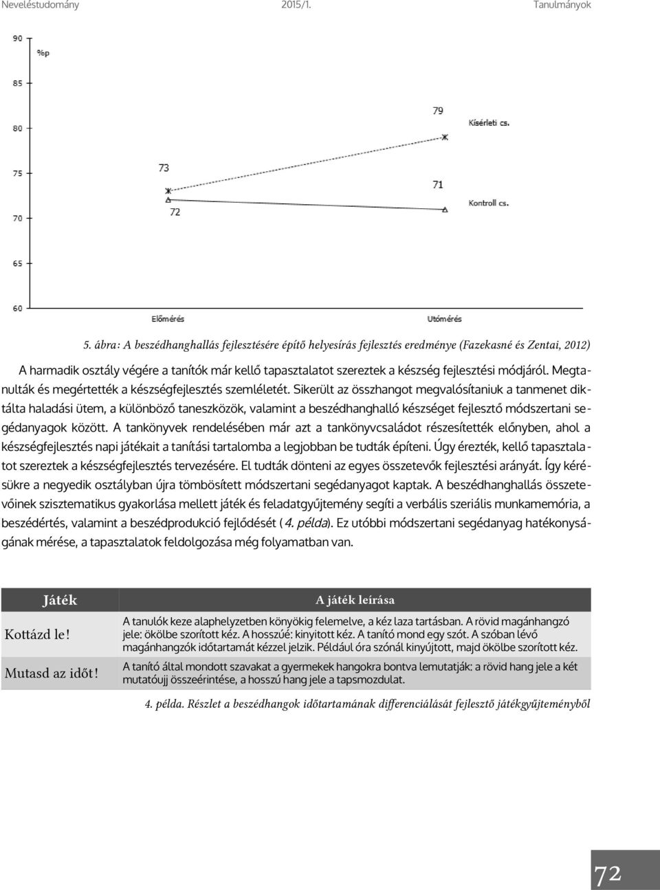 módjáról. Megtanulták és megértették a készségfejlesztés szemléletét.