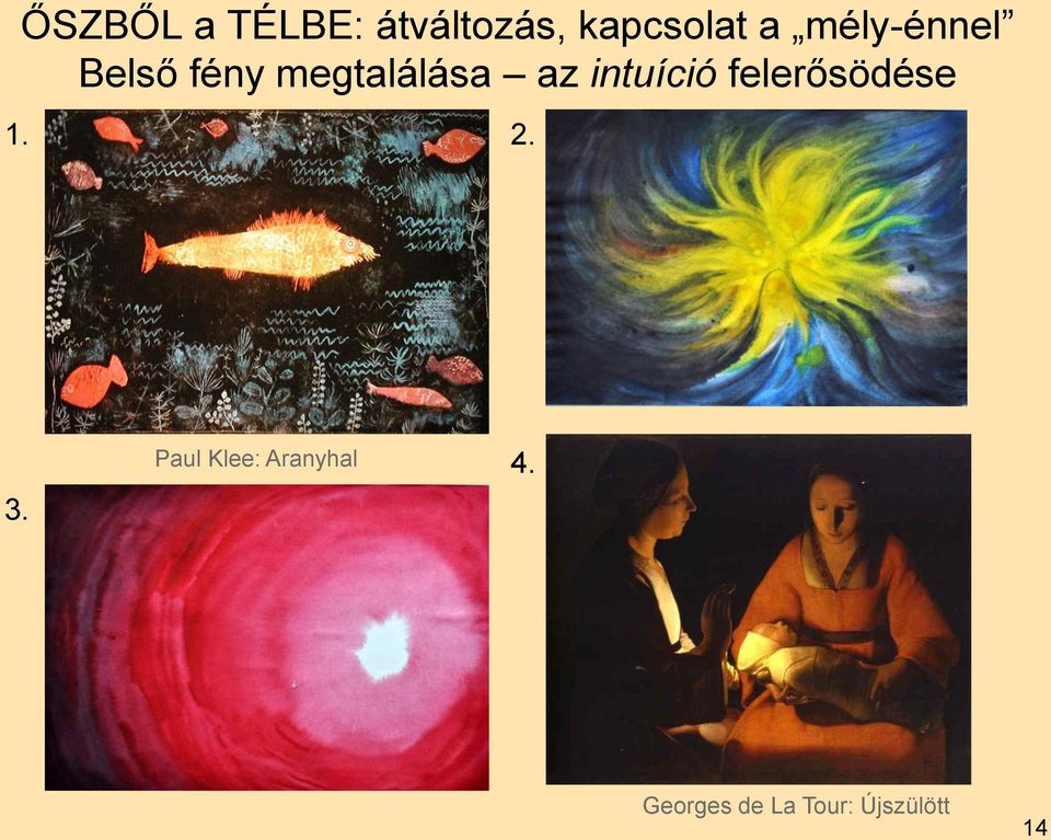 intuíció felerősödése 1. 2. 3.