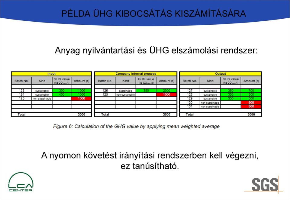 elszámolási rendszer: A nyomon