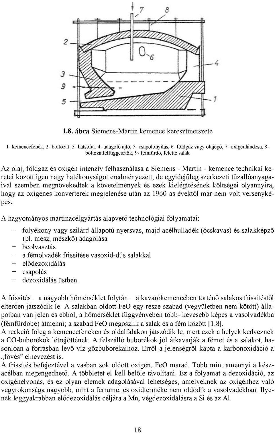 tűzállóanyagaival szemben megnövekedtek a követelmények és ezek kielégítésének költségei olyannyira, hogy az oxigénes konverterek megjelenése után az 1960-as évektől már nem volt versenyképes.