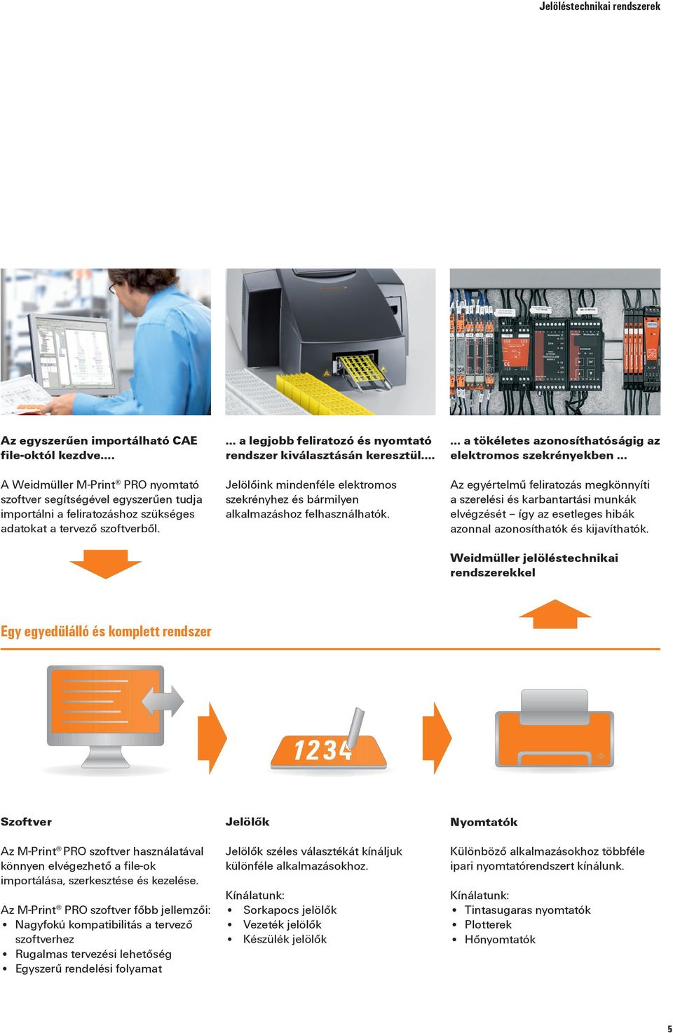 a legjobb feliratozó és nyomtató rendszer kiválasztásán keresztül. Jelölőink mindenféle elektromos szekrényhez és bármilyen alkalmazáshoz felhasználhatók.