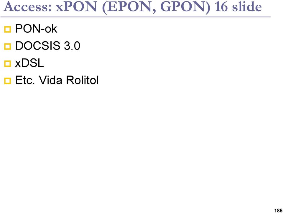 PON-ok DOCSIS 3.