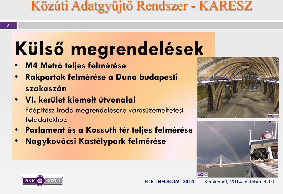 kerület kiemelt útvonalai Főépítész Iroda megrendelésére városüzemeltetési