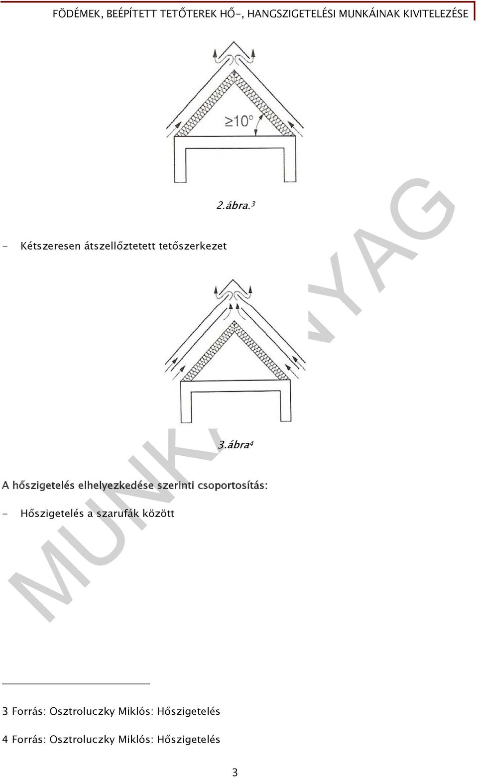 csoportosítás: - Hőszigetelés a szarufák között 3 Forrás: