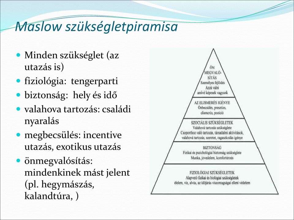 tartozás: családi nyaralás megbecsülés: incentive utazás,