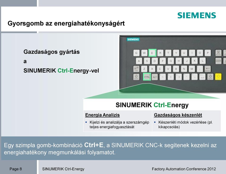 készenlét Készenléti módok vezérlése (pl.