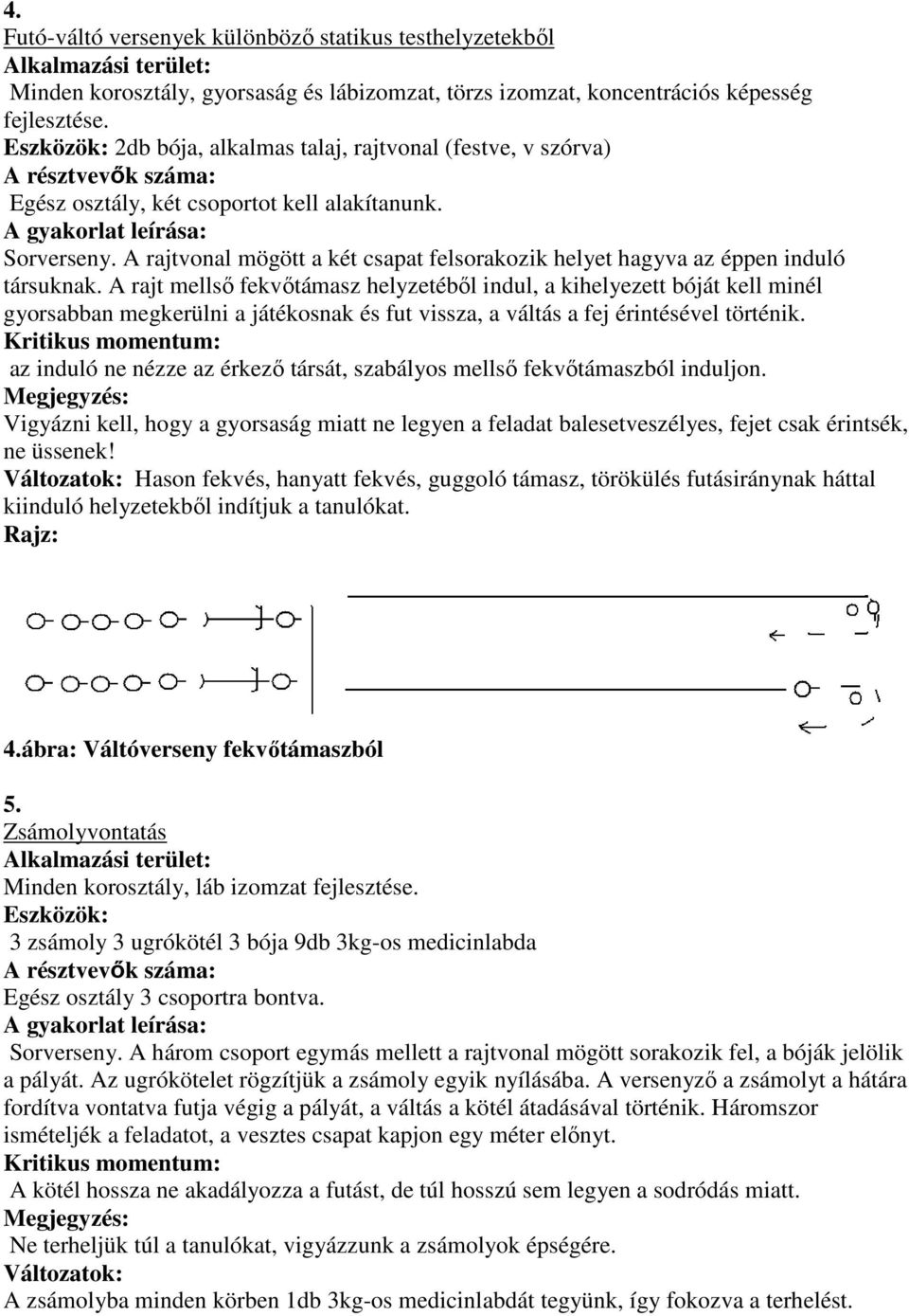 A rajtvonal mögött a két csapat felsorakozik helyet hagyva az éppen induló társuknak.