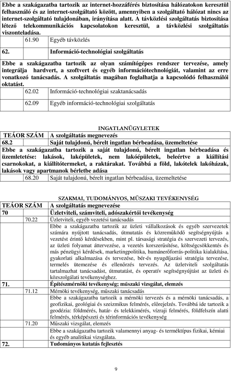 Információ-technológiai szolgáltatás Ebbe a szakágazatba tartozik az olyan számítógépes rendszer tervezése, amely integrálja hardvert, a szoftvert és egyéb információtechnológiát, valamint az erre